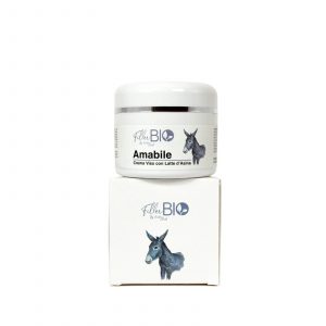Amabile - Crema Viso con latte d'asina e olio extra vergine di oliva Bio - FillerBio(packaging frontale)