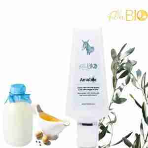 Crema Mani con latte d'asina bio e olio extra vergine di oliva